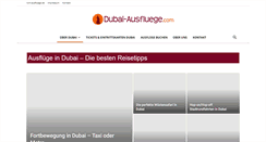 Desktop Screenshot of dubai-ausfluege.com