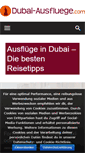Mobile Screenshot of dubai-ausfluege.com